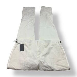 John Varvatos Mens Cream Cotton Flax Blend Dress Pants Size 38x39 JVD356EFZA NWT